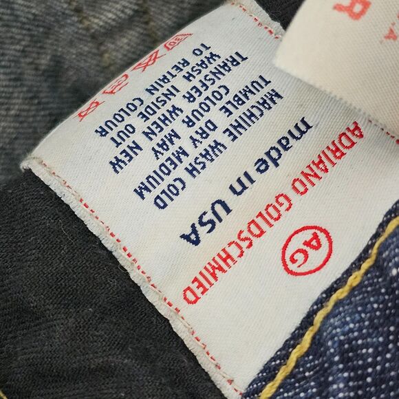 AG Adriano Goldschmied Jeans 25R The Club 28x30 Low Rise Boot Cut Flare Y2K - Picture 10 of 11